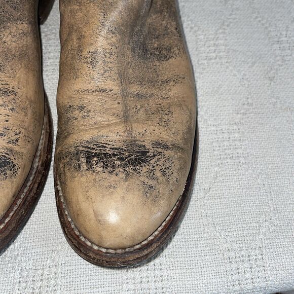 Bed Stu Men’s Distressed Boots Size 11 M Brown Leather Going Out Streetwear - Picture 9 of 12